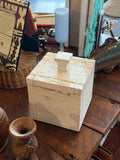 Travertine Marble Cannister