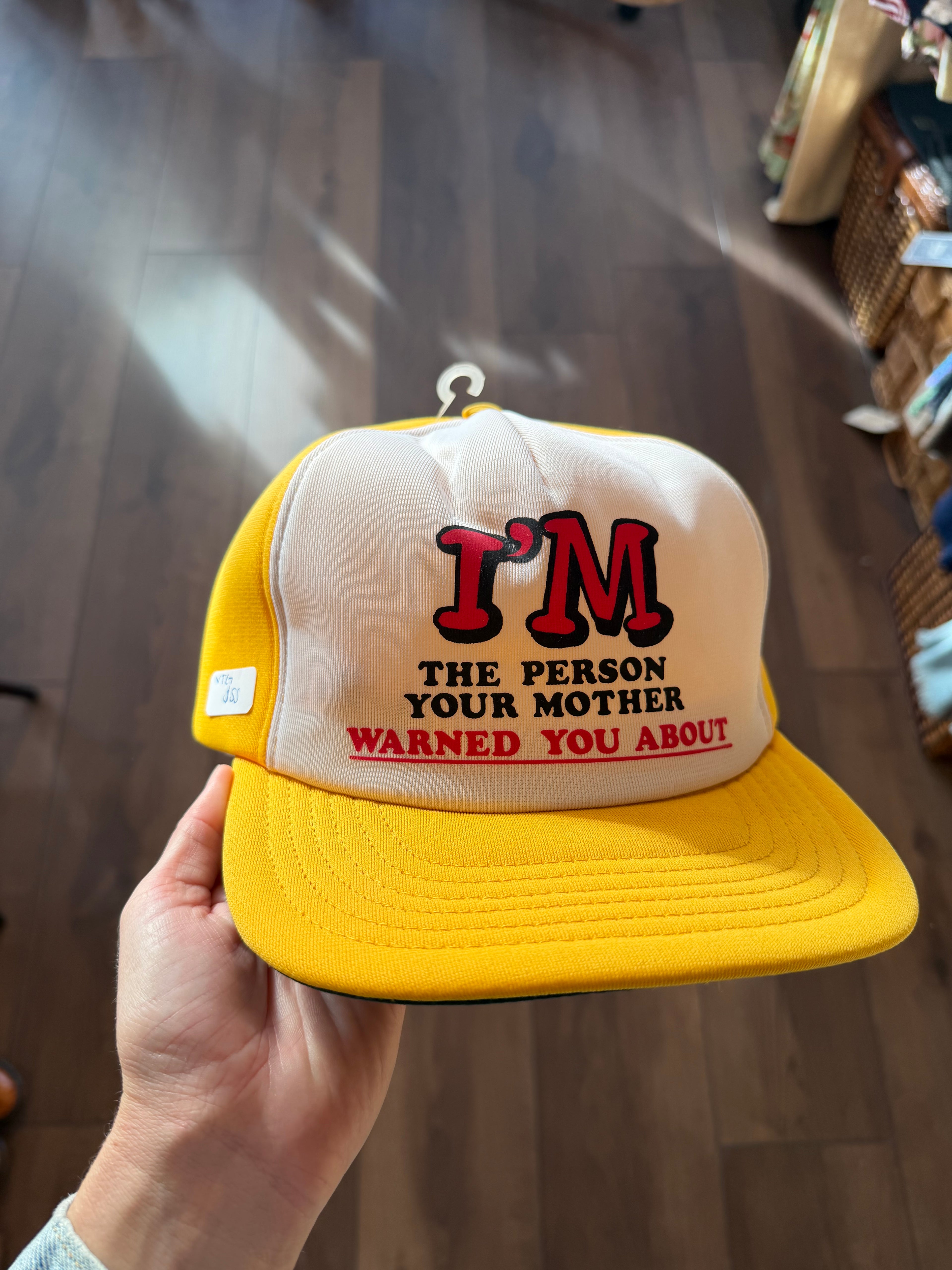 Warning Trucker Hat
