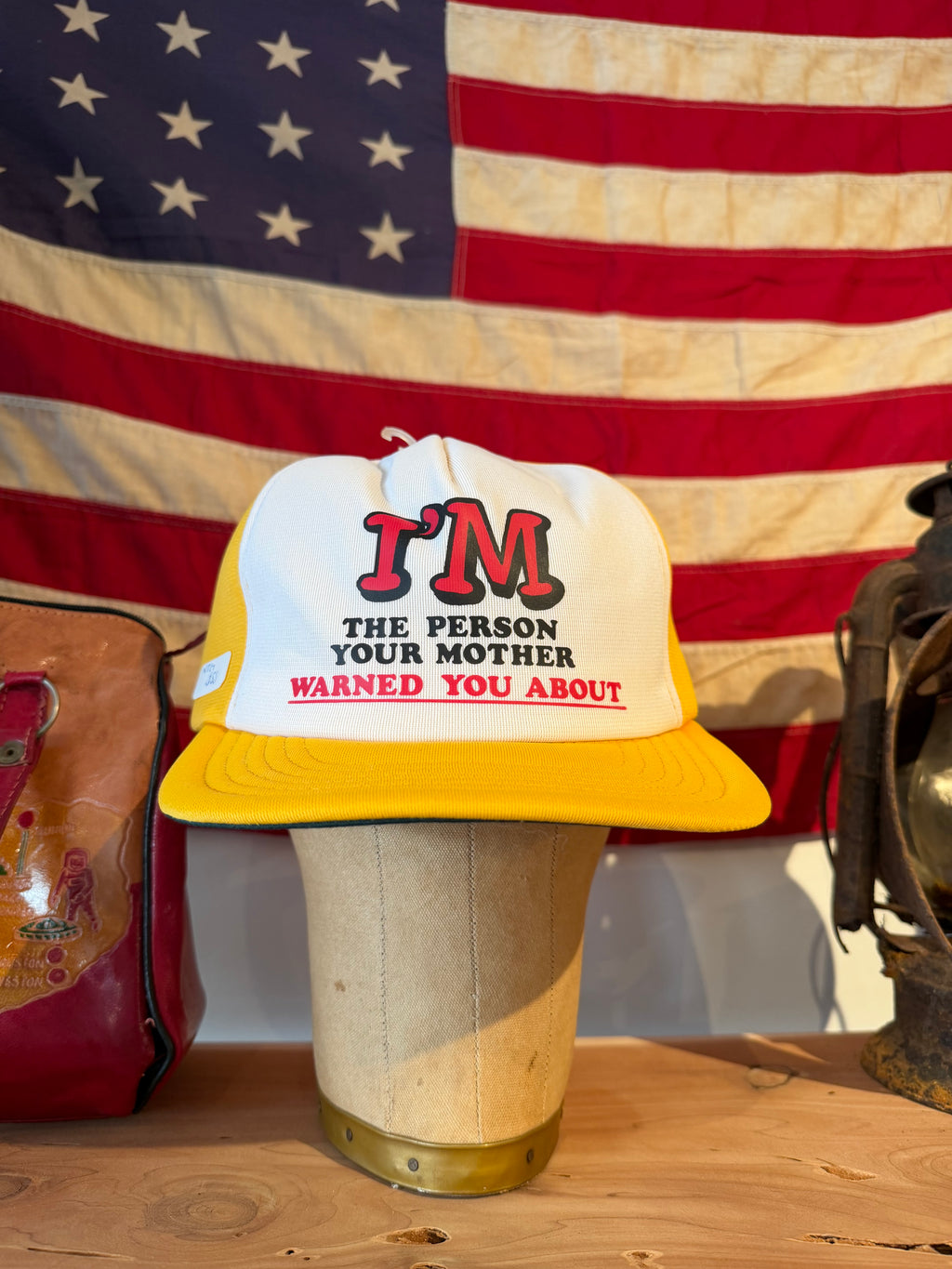 Warning Trucker Hat