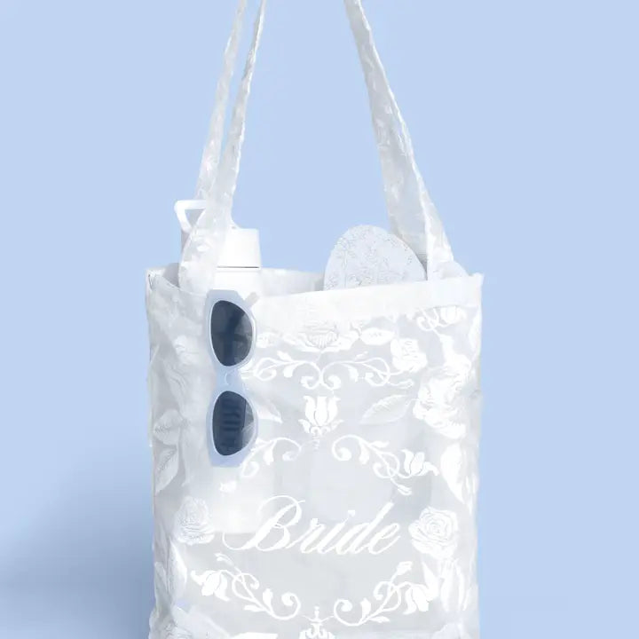 Bride Lace Tote
