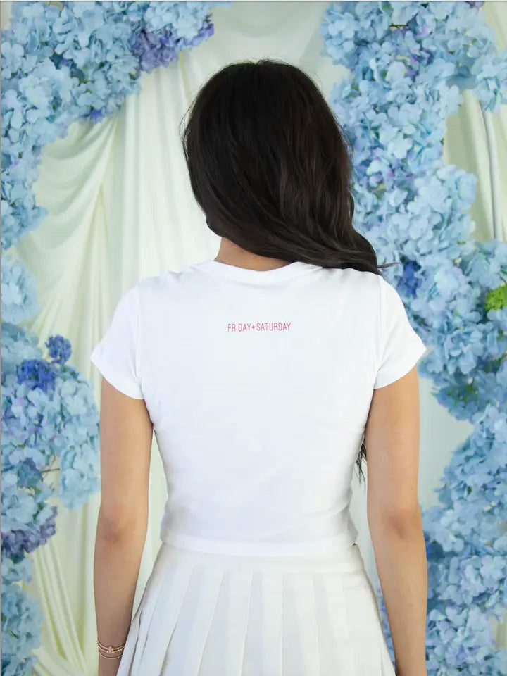 Just Married Baby Tee